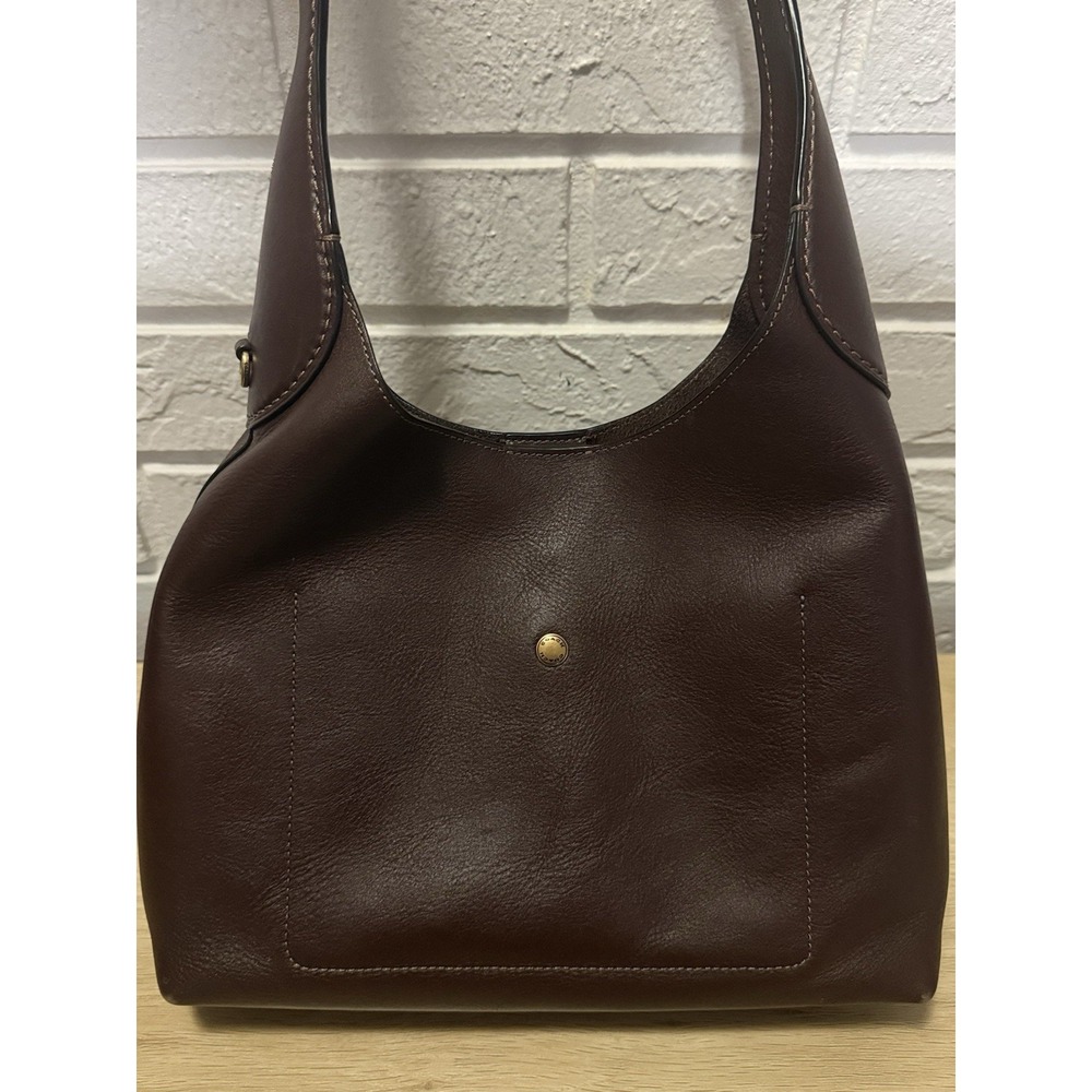 Coach Brooklyn 28 Maple 100% Cowhide Leather Purse With Dust bag - Picture 8 of 11